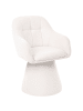 Beliani Esszimmerstuhl LIVONIA in Weiß - (W) 59 x (H) 83 x (L) 62 cm
