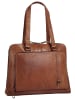 SPIKES & SPARROW Shopper echt Leder in cognac