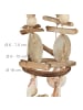 relaxdays Muschel Windspiel in Natur - (H)107 cm