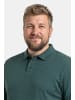 Men Plus Poloshirt in dschungel grün