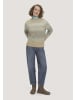 Hessnatur Hessnatur Stick Pullover Relaxed aus Alpaka und Bio-Baumwolle in naturgrau