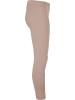 Urban Classics Urban Classics Damen Girls High Waist Jersey Leggings in duskrose