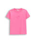 Coccodrillo T-shirt mit kurzen Ärmeln in rosa