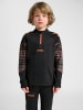 Hummel Halbreißverschluss Jacke Daumenlöcher Hmlblaze Multisport Kinder in BLACK/ORANGE