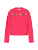 IZIA Women Sweatshirt in fuchsia
