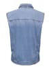 ONLY Jeansweste in Light Blue Denim
