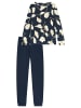 Schiesser Schlafanzug Comfort Nightwear in Deep sea blue