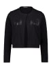 Betty Barclay Shirtjacke mit Rundhalsausschnitt in Schwarz