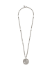 PURELEI Kette Palm Coin Silber
