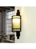 Licht-Erlebnisse Wandlampe (B)14.3 x (H)38.7 cm in Bronze Antik Creme