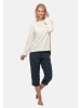 Schiesser Schlafanzug Cotton in Blau gepunktet / Creme