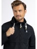 Schmuddelwedda Herren Regenjacke - Recyceltes Material in Schwarz