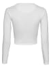 DEF Long Sleef in bright white