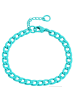Adeliás Damen Armband – Panzerarmband aus Edelstahl 18 cm in grün