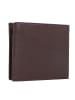 Piquadro Harper Geldbörse RFID Leder 11 cm in dark brown