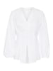 InWear Langarm-Bluse HelveIW Feminine Form in Pure White