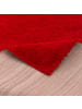 Pergamon Hochflor Langflor Shaggy Teppich Fluffy in Rot