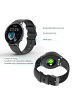 Platyne Multifunktionale Smartwatch in Schwarz