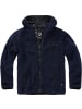 Brandit Jacke "Teddyfleece Worker Jacket" in Blau