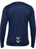 Hummel T-Shirt "Hmlrun Jersey L/S" in Schwarz