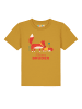 wat? Apparel T-Shirt Fuchs Kleiner Bruder in Ocker