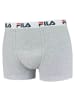 Fila Boxershort 5er Pack in Schwarz/Grau/Weiß