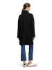 Betty Barclay Sweatmantel mit Stehkragen in Schwarz