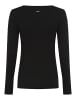 Bruno Banani Longsleeve in schwarz