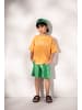 Coccodrillo Kurze Baumwollshorts in grün
