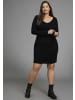 Laura Scott Strickkleid in schwarz