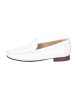 Sioux Mokassin Slipper in weiß