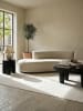KADIMA DESIGN Kurzflorteppich Abstrakt Antirutsch pflegeleicht Wohnzimmer Flur in Creme