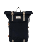 Doughnut Christopher Small Jungle 12 - Rolltop Rucksack 40 cm (black) in schwarz