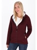 Schmuddelwedda Jacket in burgundy melange