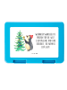 Mr. & Mrs. Panda Frühstücksbox Pinguin Weihnachtsbaum mit Spruch in Weiß
