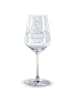 Mr. & Mrs. Panda Bordeauxglas Rotkehlchen Schlitten ohne Spruch in Transparent