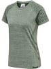Hummel T-Shirt Raglanärmel Hmlci Damen in THYME MELANGE
