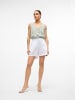 Vero Moda Shorts Elegante Kurze Leichte Sommer Pants in Weiß