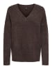 ONLY Strickpullover in Chocolate Martini