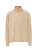 festland Fleecepullover in Beige
