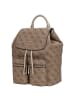 Guess Manhattan II - Rucksack (coal logo) in latte logo