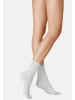Kunert Socken Blue biologisch abbaubar in White
