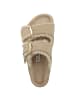 Birkenstock Sandale Arizona Big Buckle Lammfell geöltes Nubukleder normal in hellbraun