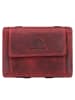 Greenburry Vintage Magic Geldbörse RFID Leder 10 cm in rusty red