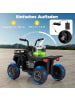COSTWAY 6V Kinder Quad Elektro in Schwarz