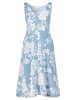 Vera Mont Cocktailkleid mit Blumenprint in Light Blue/White