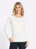 Sieh an! Langarm-Shirt in ecru