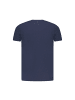ACCADEMIA MILITARE Blaues Baumwoll-T-Shirt