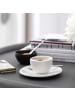 Villeroy & Boch 6er Set Mokka- / Espressotassen NewMoon 100 ml weiß in weiß