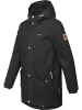 Navahoo Parka Manaka in Schwarz